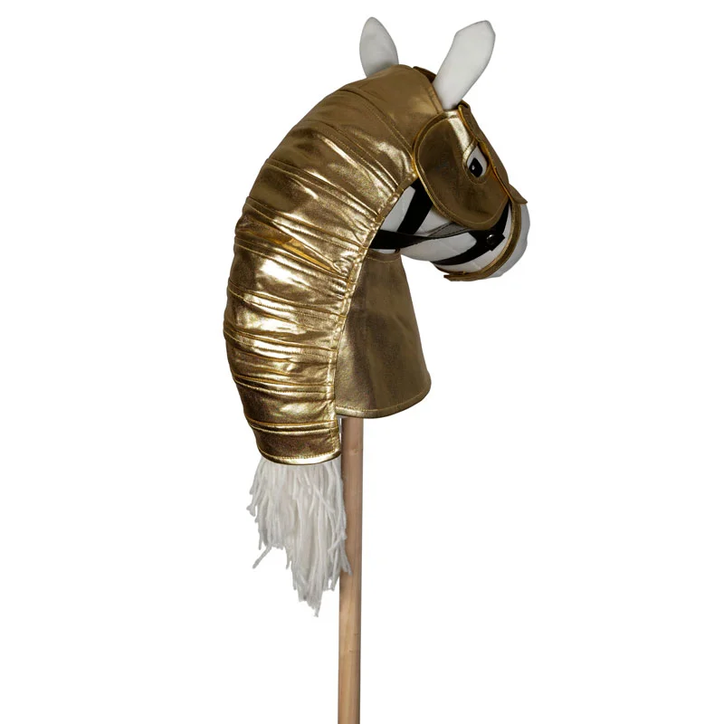 by ASTRUP Rüstung für das Steckenpferd, gold