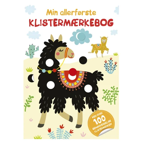 Min allerførste klistermærkebog: Lama
