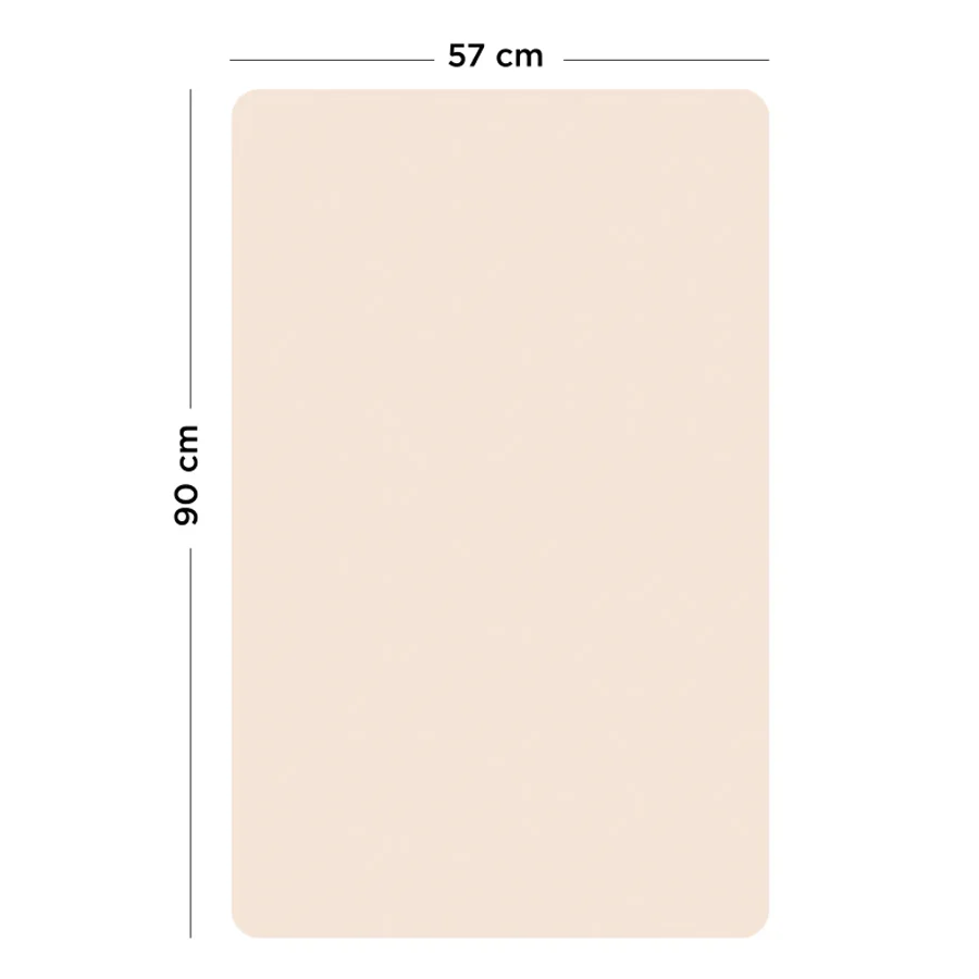 Ferflex® Magnettafel, Rechteckig Rosabeige - Medium