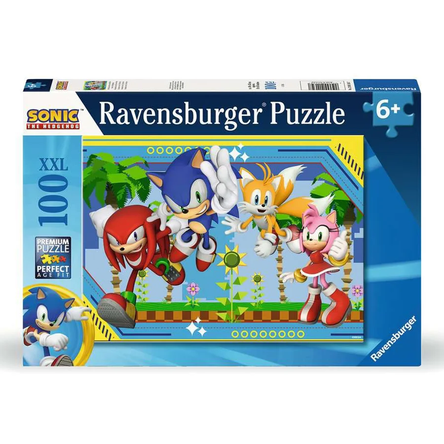Ravensburger Sonic Core-Puzzle mit großen Teilen, 100 Teile