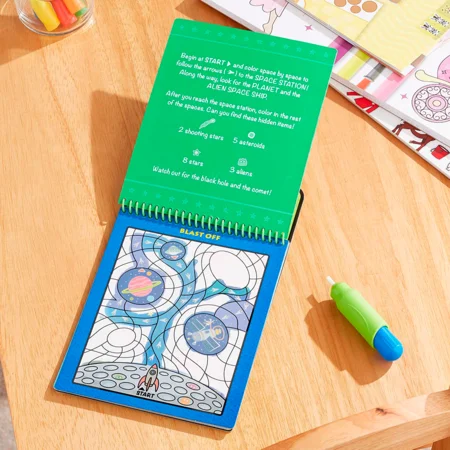 Melissa and Doug water wow, Abenteuer