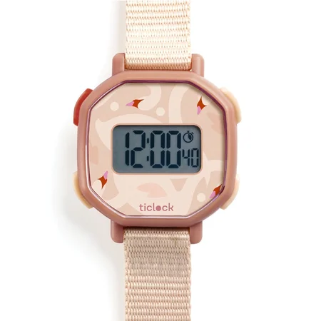 Djeco Ticlock Digitaluhr, Schwäne