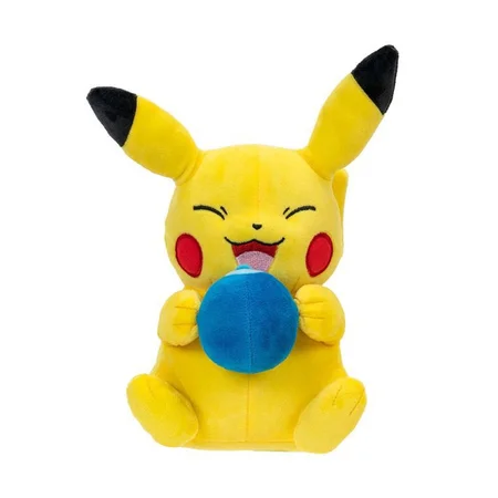 Pokémon 20 cm Stofftier, Pikachu mit Oran berry