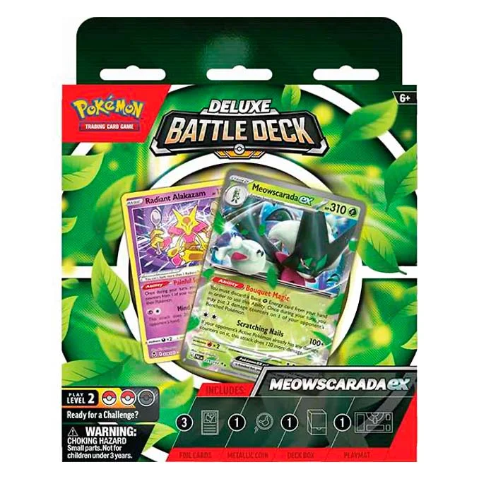 Pokemon Deluxe Battle Deck, meowscarada ex, engl.