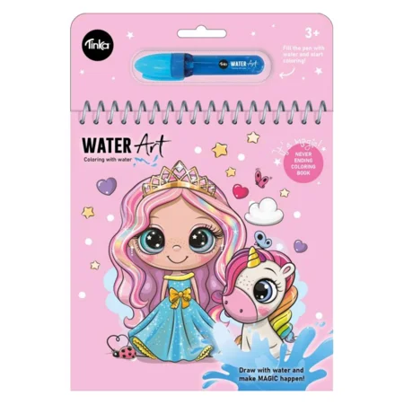 Wasser-Malbuch, süße Figuren, Tinka