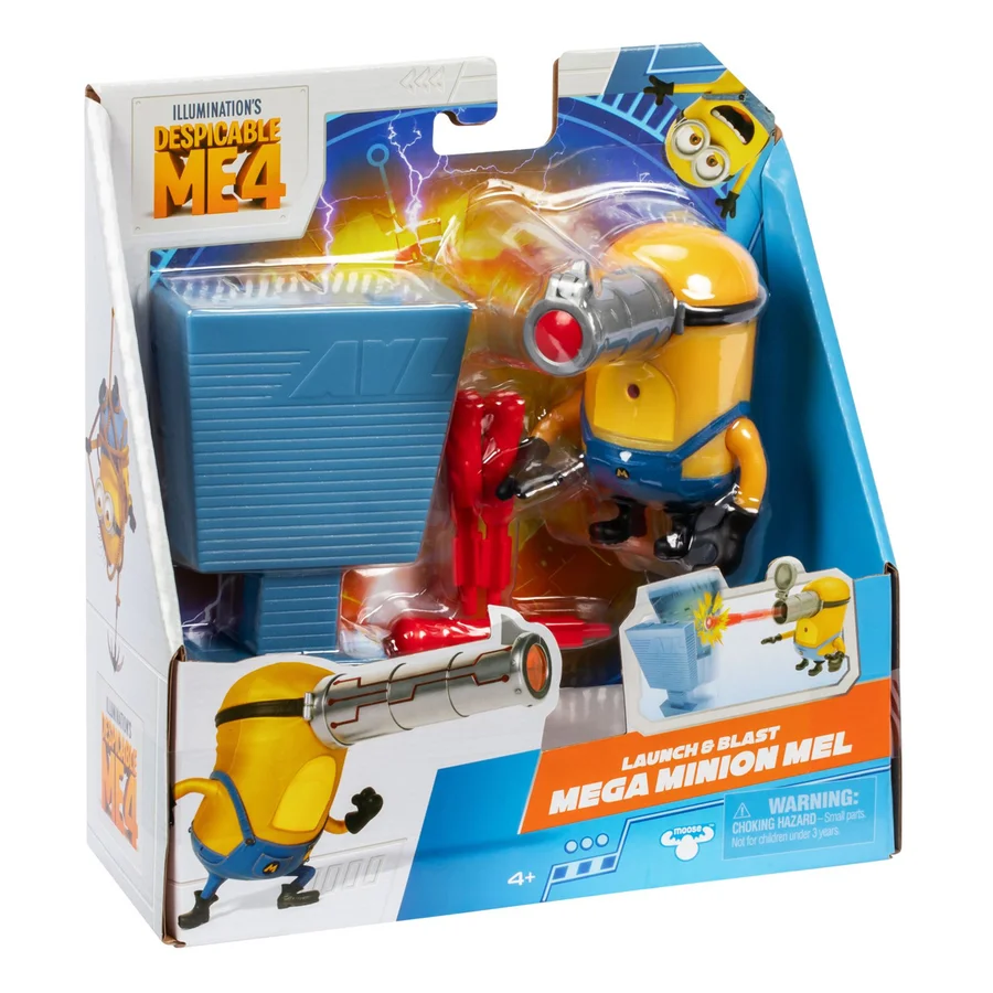 Scary Me 4, Minion Action Figur Mel 10 cm