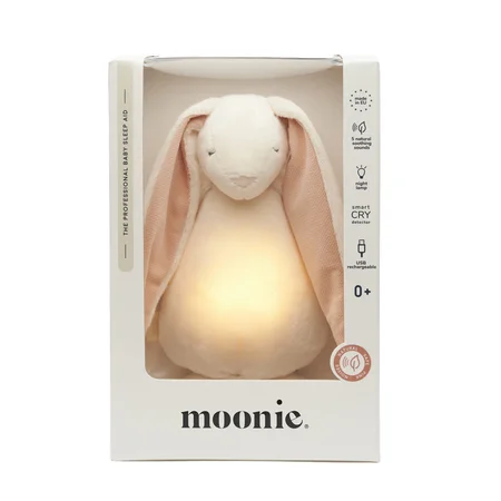 Moonie 2.0 The Humming Kanin med lampe, powder