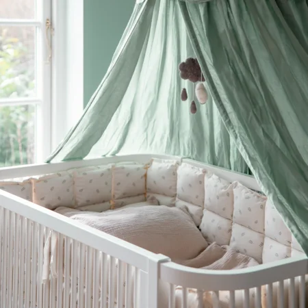 Baby-Bettnest, kapok, Sophora Leaves, Sebra
