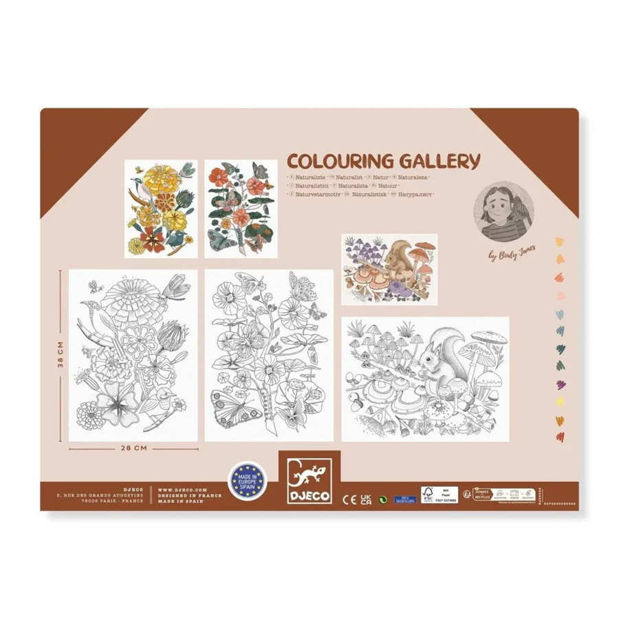 Djeco farvelæg, galleri naturen