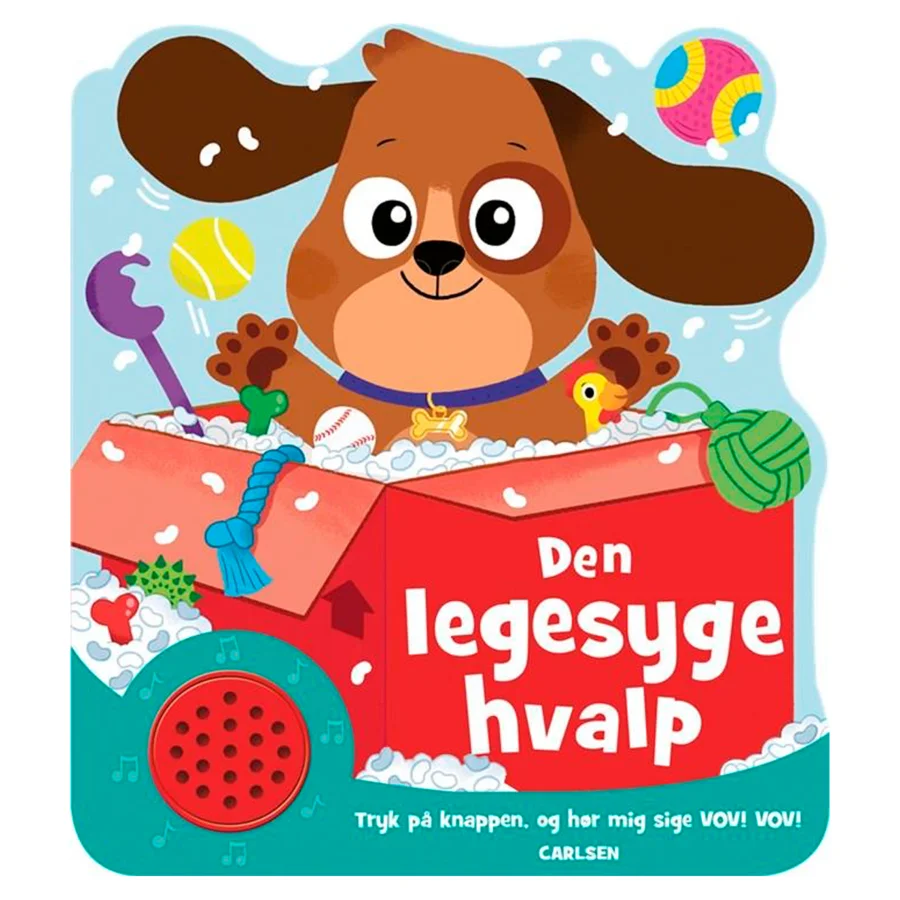 Den legesyge hvalp - sjov med lyd