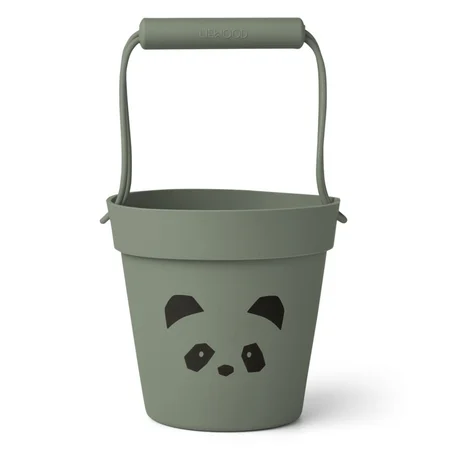 Liewood silicone spand, panda faune green
