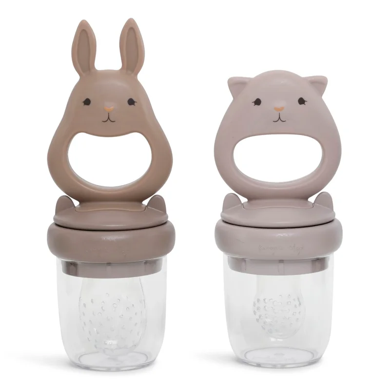 Konges sløjd food feeder kanin, lilac/shitake