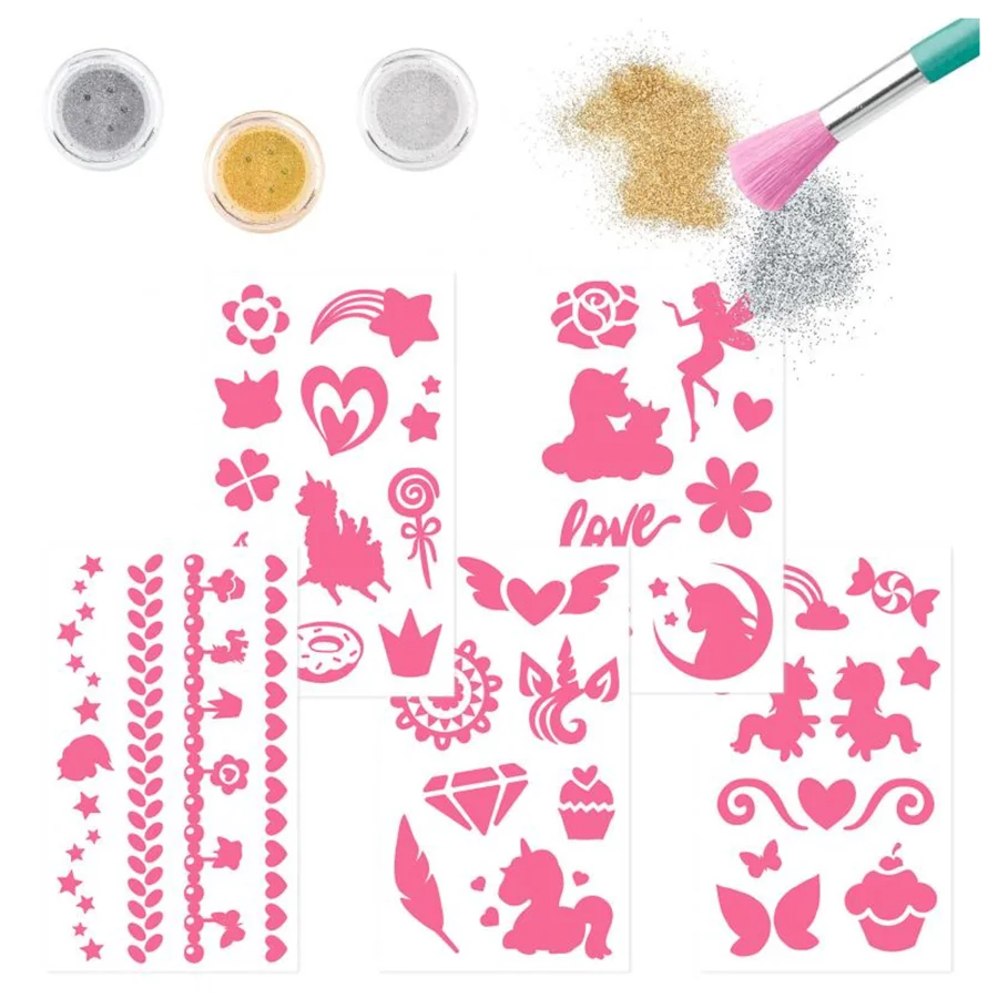 Glitter Tattoo Set, Ylvi 