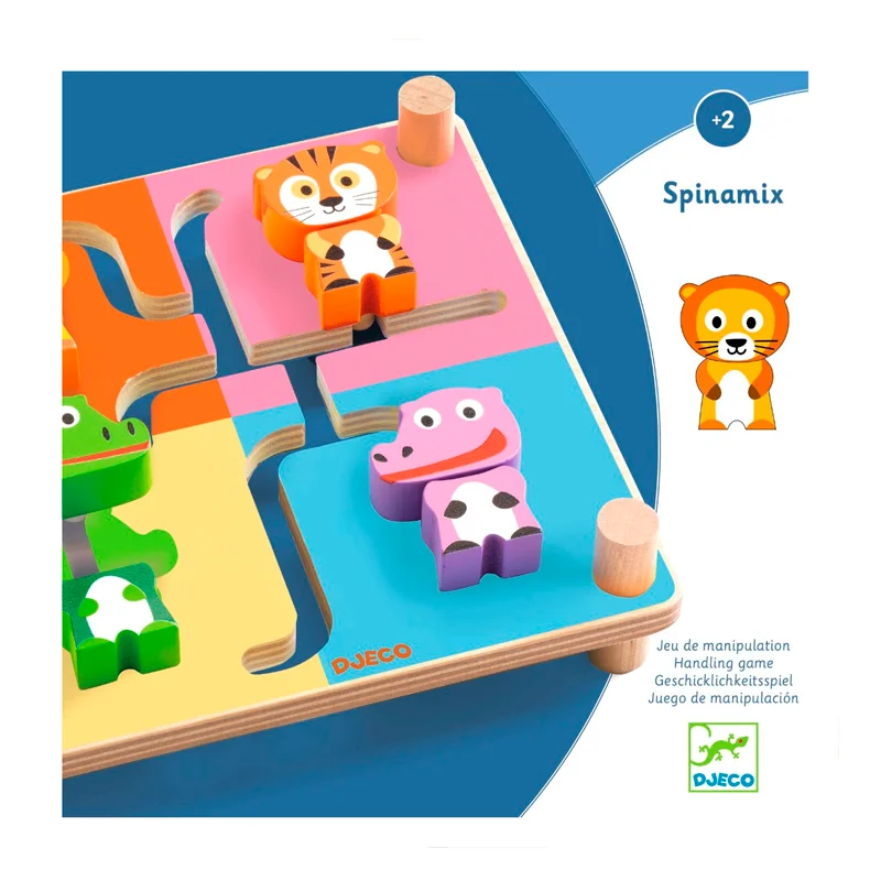 Djeco Holz-Labyrinth, Spinamix