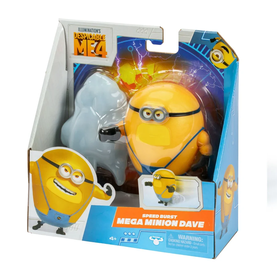 Scary Me 4, Minion Actionfigur Dave 10 cm