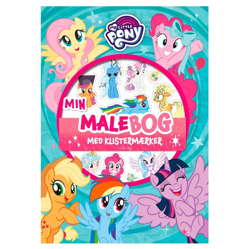 My Little Pony: Malebog med klistermærker