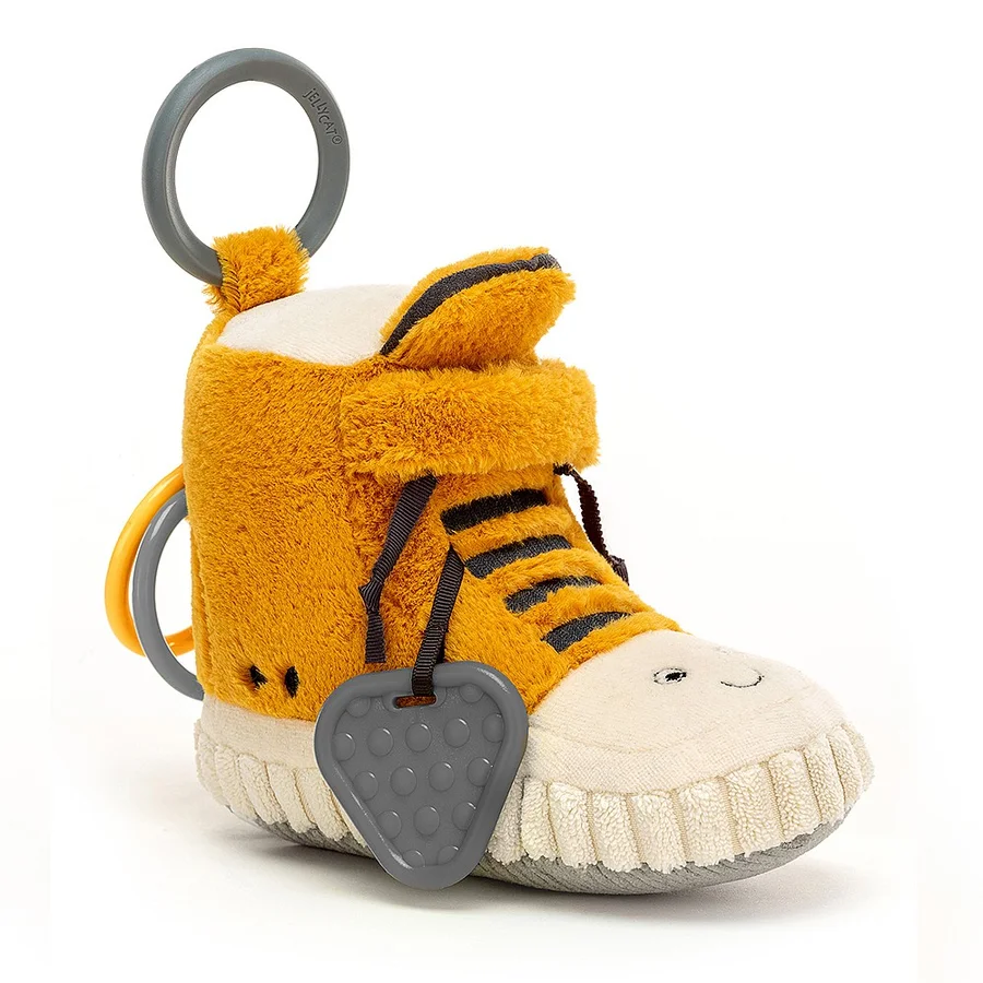 Jellycat aktivitetslegetøj, Kicketty Sneaker