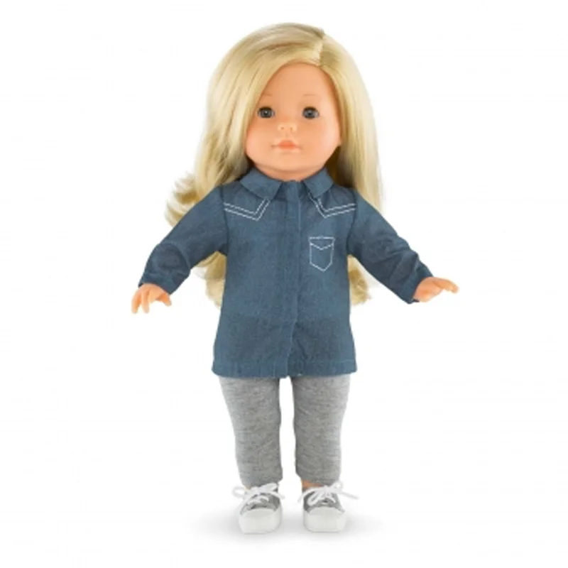 Corolle dukketøj, ma Corolle denim skjorte 36 cm