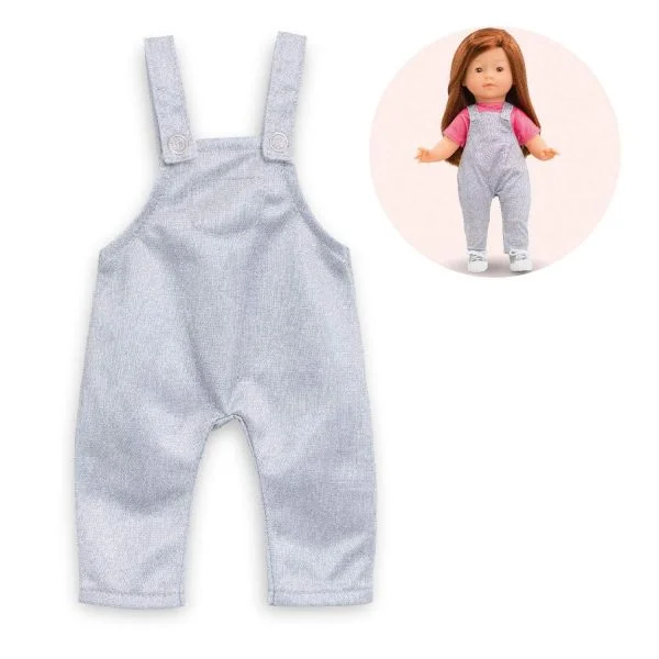 Corolle dukketøj, mon grand overalls grå - 36 cm