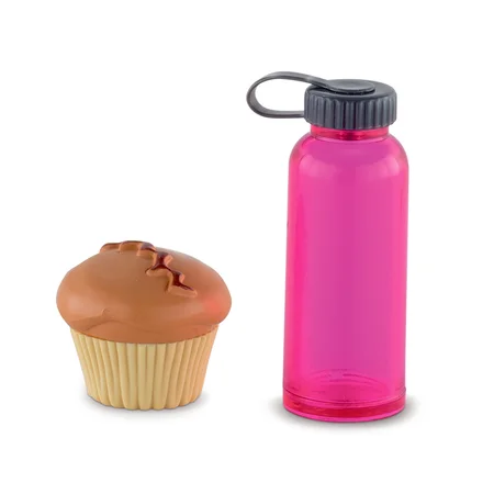 Corolle dukketilbehør, ma Corolle drikkedunk og muffin