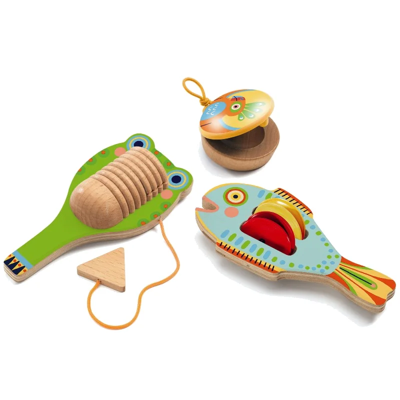 Djeco musikinstrumenter, rytmesæt