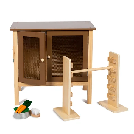 byASTRUP® Kaninchenstall und Hindernis