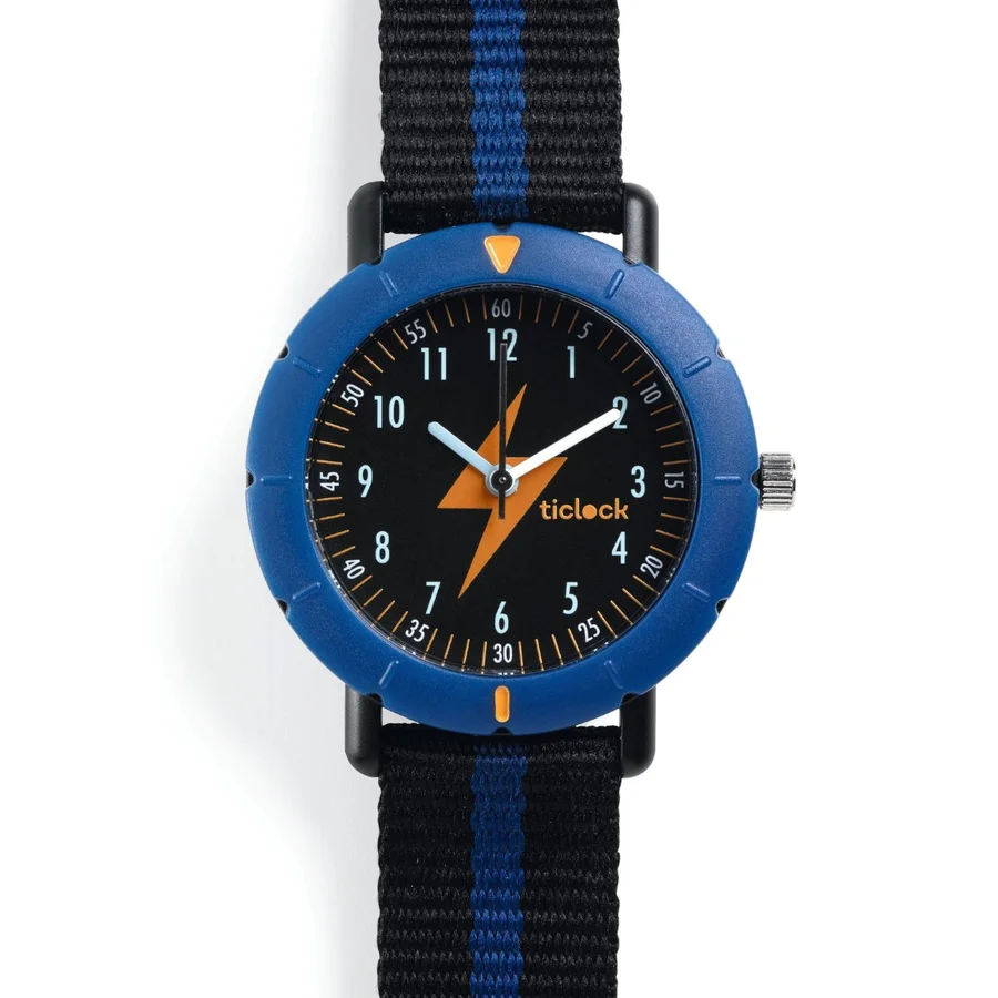 Djeco Ticlock Sportuhr, flash blau