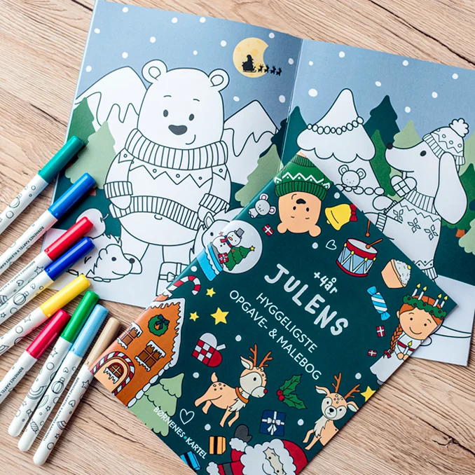 Børnenes Kartel Gemütliches Weihnachtsmalbuch