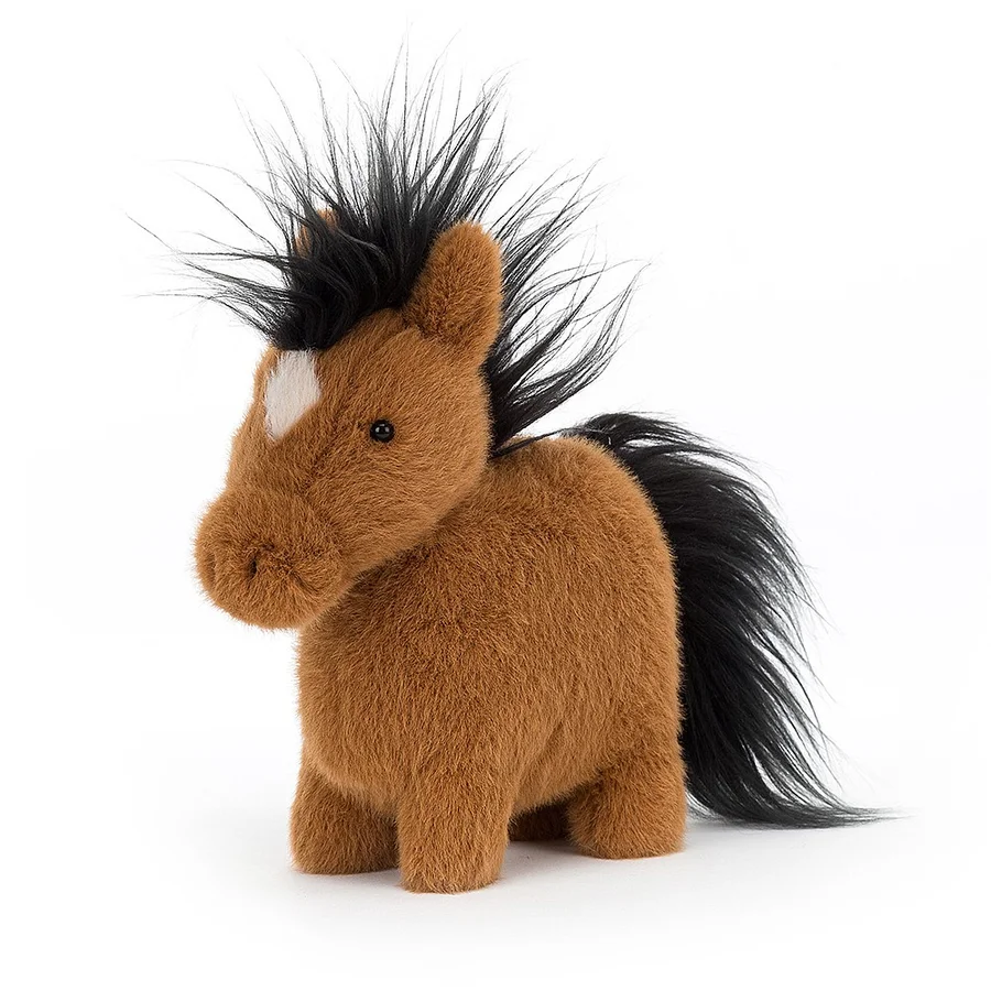 Jellycat Clippy Clop Bay Pony, 15 cm