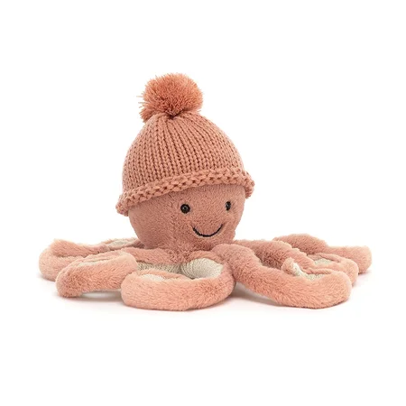 Jellycat Ocean Odell Cozi Blæksprutte, 23 cm