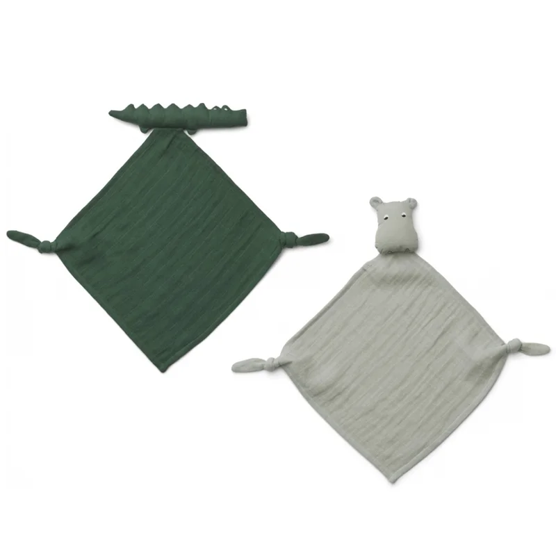 Liewood 2-pak mini nusseklude, safari green mix