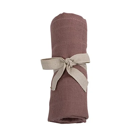 Filibabba muslin stofble, dusty rose