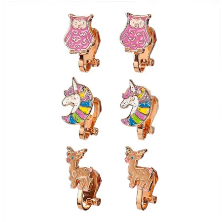Souza 3er-Pack Ohrclips Tiere