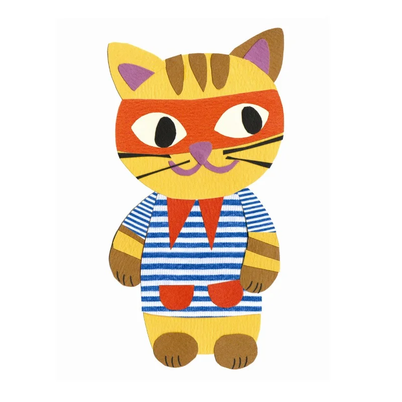 Djeco Kartenspiel Schwarzer Peter, Mistkatze