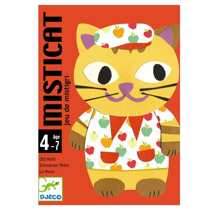 Djeco Kartenspiel Schwarzer Peter, Mistkatze