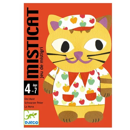 Djeco Kartenspiel Schwarzer Peter, Mistkatze