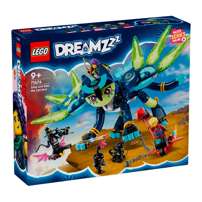 LEGO® DREAMZzz, Zoey und die Katzeneule Zian