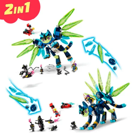 LEGO® DREAMZzz, Zoey und die Katzeneule Zian