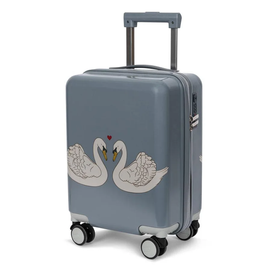 Konges Sløjd Kinder-Reisekoffer, swan blue