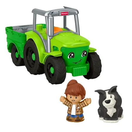 Fisher Price Little People Push & Play Traktor