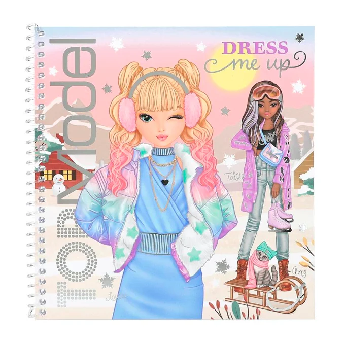 TOPModel Dress me up Stickerbuch "Winter Wonder"