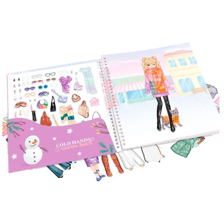 TOPModel Dress me up Stickerbuch "Winter Wonder"