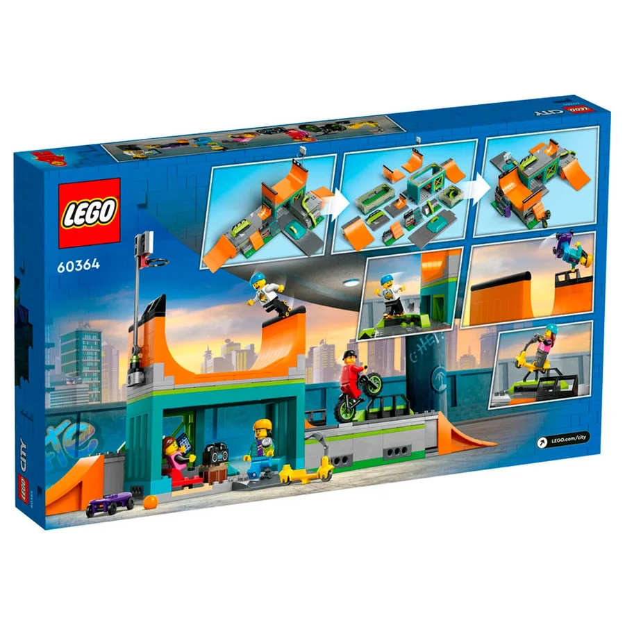 LEGO® CITY Gade-skatepark