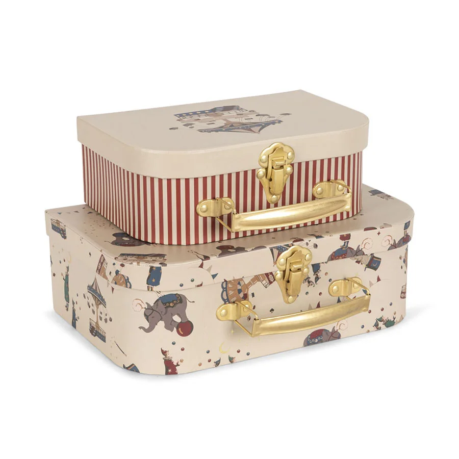 Konges Sløjd 2er-Pack Koffer, Circus