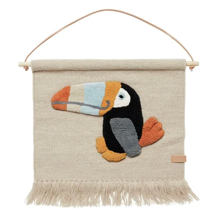 OYOY Toucan Wandteppich