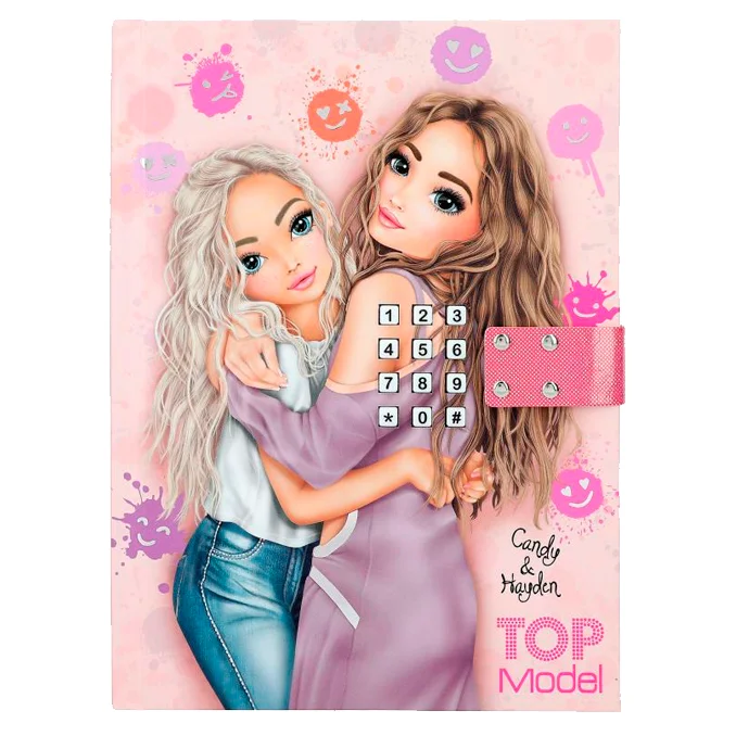 TOPModel Tagebuch mit Code und Musik, Happy together
