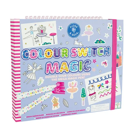 Floss & Rock magisches Malbuch, Zauber