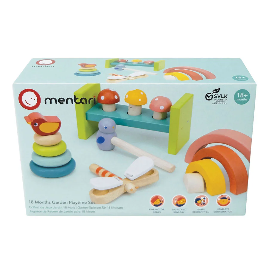 Mentari Hammerbrett-Set, Waldtiere