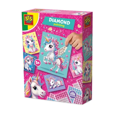 SES Creative, Diamant-Mosaik - Einhorn