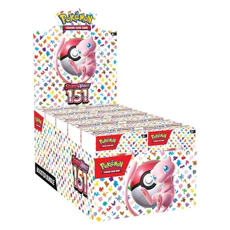 Pokémon Booster Bundle, Scarlet & Violet SV3.5 - Pokémon 151 (VERSIEGELTES BÜNDEL)